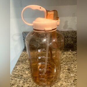 Large Water Bottle with Time Markings